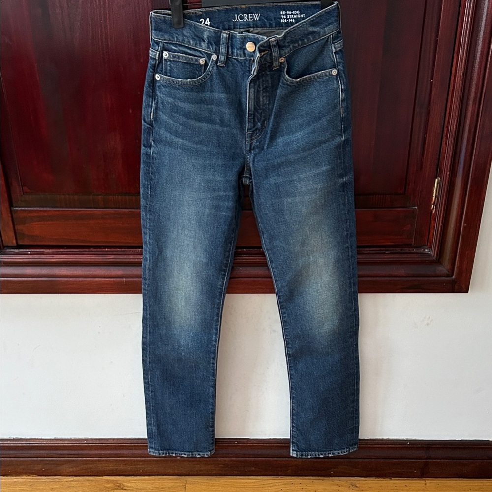 J. Crew Women's Blue Straight Leg Jeans
New, without tags